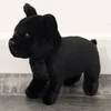 Lean Toys Žaislinis pliušinis šuniukas, juodas, 19 cm