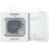 Dėklas Guess GUA4LECG4K AirPods 4 cover juodos spalvos silikoninis 4G Charm