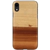 Juodas telefono dėklas iPhone XR, MAN&amp;WOOD Mustang