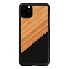 Juodas telefono dėklas MAN&WOOD iPhone 11 Pro Max