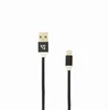 Sbox Technology Sbox IPH7-B USB 2.0 8 Pin juodos spalvos