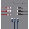 Orsen Juodas USB-A į MicroUSB laidas 2,1 A, 1 m
