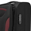 Juodas vidutinis kelioninis lagaminas Solier STL1801 M
