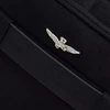 Juodas vyriškas pečių krepšys Aeronautica Militare AM-327