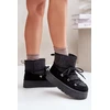 Juodi platforminiai sniego aulinukai Step in style