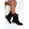 Juodi zomšiniai aulinukai Step in style