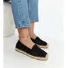 Juodos ažūrinės espadrilės Gordana