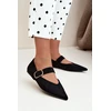 Juodos balerinos su sagtimi Step in style
