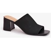 Juodos basutės su kulnu Step in style
