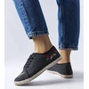 Juodos blizgančios espadrilės