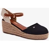 Juodos espadrilės su kulnu Wrangler