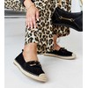 Juodos espadrilės su Radwan grandinėle
