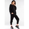 Juodos moteriškos tracksuit kelnės Awama