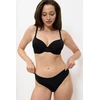 Juodos nėriniuotos string kelnaitės Triumph