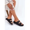 Juodos platforminės basutės Step in style