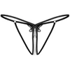 Juodos seksualios string kelnaitės Obsessive