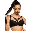 juodos spalvos push-up liemenėlė