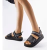 Juodos spalvos putų sandalai Big Star LL274784