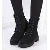 Juodos spalvos trapper eco-suede Wellspring