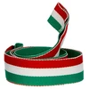 Juostelė 20 mm – žalia – balta – raudona