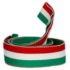 Juostelė 20 mm – žalia – balta – raudona