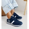 Jūrinės mėlynos spalvos moteriški kedai CROSS JEANS