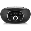 JVC RD-E221B nešiojamas radijo grotuvas (Boombox), juodas