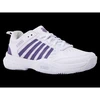 K-swiss COURT EXPRESS 2 CLAY Baltas/PURPLE HAZE/NEON LAVENDER-M sportiniai bateliai (94429-151-M)