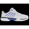 K-Swiss EXPRESS LIGHT 3 balti/akinančiai mėlyni/juodi sportbačiai (08562-165-M)