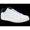 K-swiss LOZAN KLUB LTH balti / žali / sniego baltumo laisvalaikio bateliai (07263-130-M)