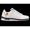 K-swiss RINZLER balti/oranžinės aguonų spalvos/juodi kedai (01235-185-M)