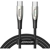 Joyroom Star-Light Series SA27-CC5 USB-C / USB-C kabelis 100W 1.2m – juodos spalvos