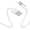 USB prie žaibo kabelis Dudao L1L 3A 1m (baltas)