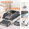 VEVOR Gilus 15 cm kačių tualetas su filtru