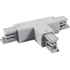 Kairysis T formos bėgelio sujungimas, baltas, 41016A/W/L