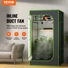 VEVOR 203,2 mm kanalu ventiliatorius HVAC sistemoms