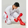 Karate WKF RAUDONOS blauzdų ir pėdų apsaugos | MOOTO