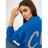 Kardiganas moterims -TW-SW-BI-M2201.87-tamsiai mėlyna