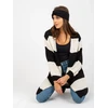 Kardiganas moterims -TW-SW-BI-M3022.29X-balta-juoda
