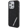 Karl Lagerfeld KLHCP15L3DMKRLK Apple iPhone 15 Pro 6.1″ juodos spalvos kietas dėklas 3D Rubber Multi Logo