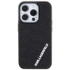 Karl Lagerfeld KLHCP15L3DMKRLK Apple iPhone 15 Pro 6.1″ juodos spalvos kietas dėklas 3D Rubber Multi Logo