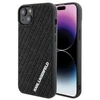 Karl Lagerfeld KLHCP15M3DMKRLK iPhone 15 Plus / 14 Plus 6.7″ juodos spalvos kietas dėklas 3D Rubber Multi Lo
