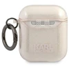 Karl Lagerfeld KLA2UCHGD AirPods dėklas aukso spalvos Glitter Choupette