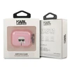 Karl Lagerfeld KLA3UKHGP AirPods 3 dėklas rožinės spalvos Glitter Karl`s Head