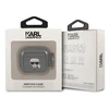 Karl Lagerfeld KLA3UKHGK AirPods 3 dėklas juodos spalvos Glitter Karl`s Head