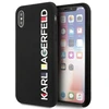 Karl Lagerfeld KLHCPXBHWHBK Apple iPhone X/XS hardcase dėklas telefonui juodos spalvos Glossy Bauhaus