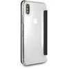 Karl Lagerfeld KLFLBKPXKSB Apple iPhone X Xs juodos spalvos bookdėklas Signature Glitter