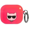 Karl Lagerfeld Choupette dėklas AirPods 3 - Rožinis