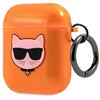 Karl Lagerfeld AIRPODS PRO KLA3UCHFO SILICONE COVER Oranžinis