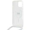 Karl Lagerfeld Crossbody IML Karl Head MagSafe dėklas iPhone 15 / 14 / 13 telefonams - skaidrus